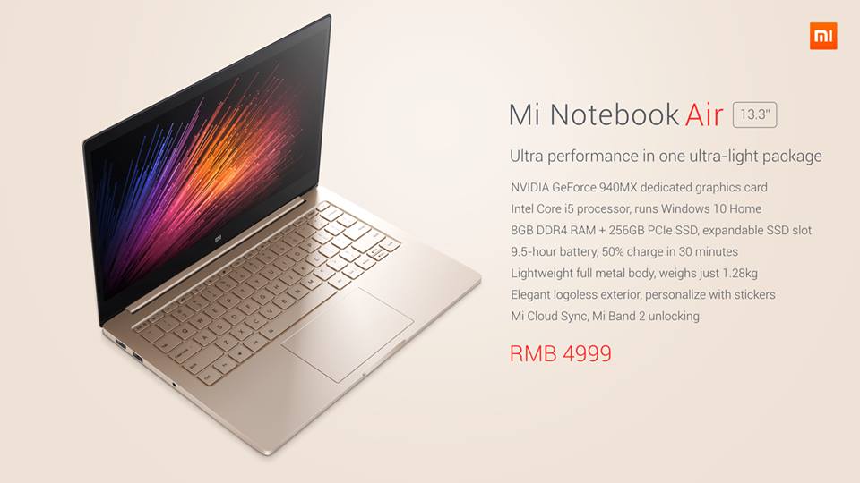 Mi Notebook Air 133