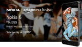 Nokia 6 Flash Sale in India Today via Amazon: Time, Price, Offers, Specifications